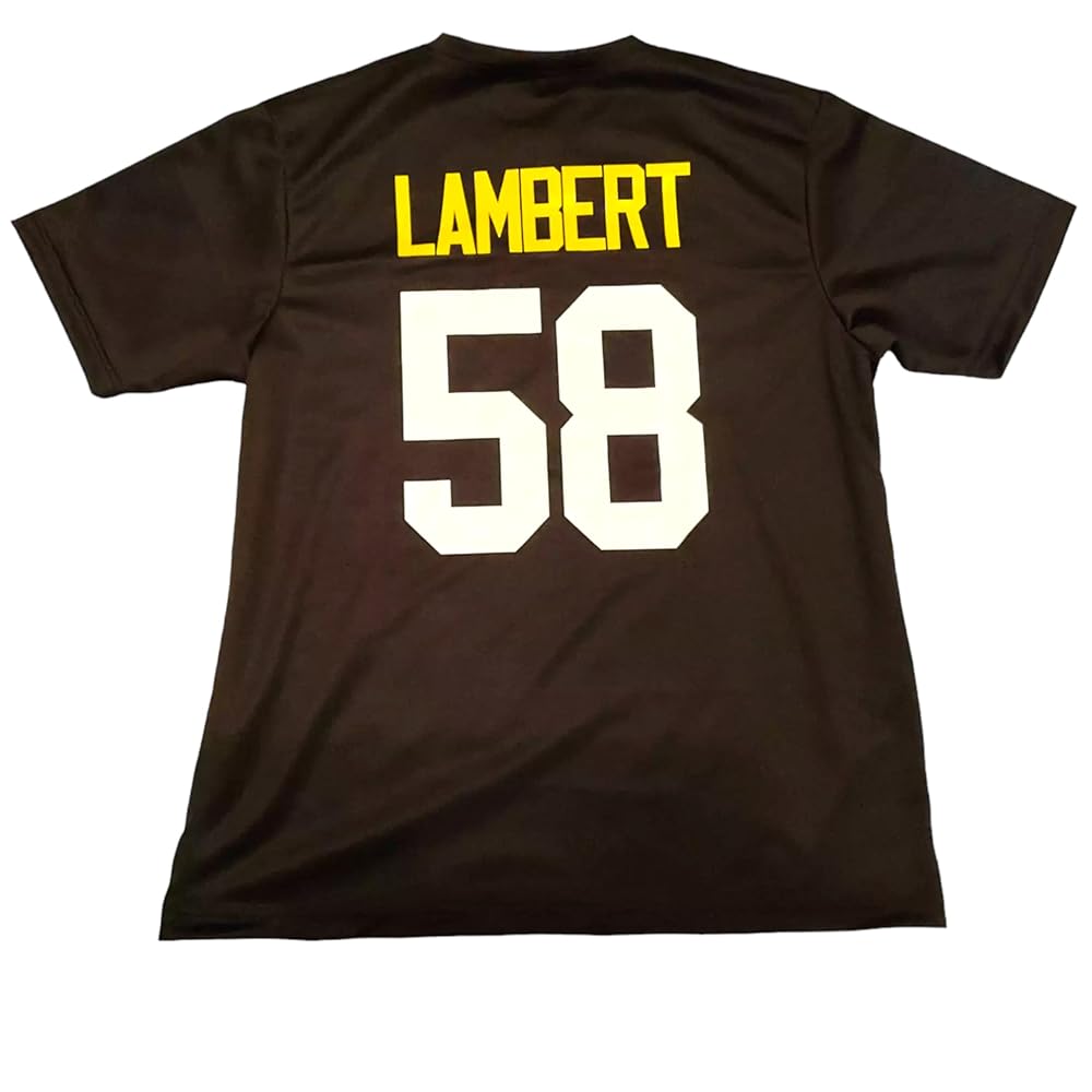 Amazon.com: Generic Jack Lambert Black T-Shirt - Sizes XS